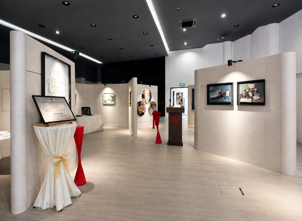 Art Gallery Interior Design Singapore at Hwa Chong Institution by Adecotech